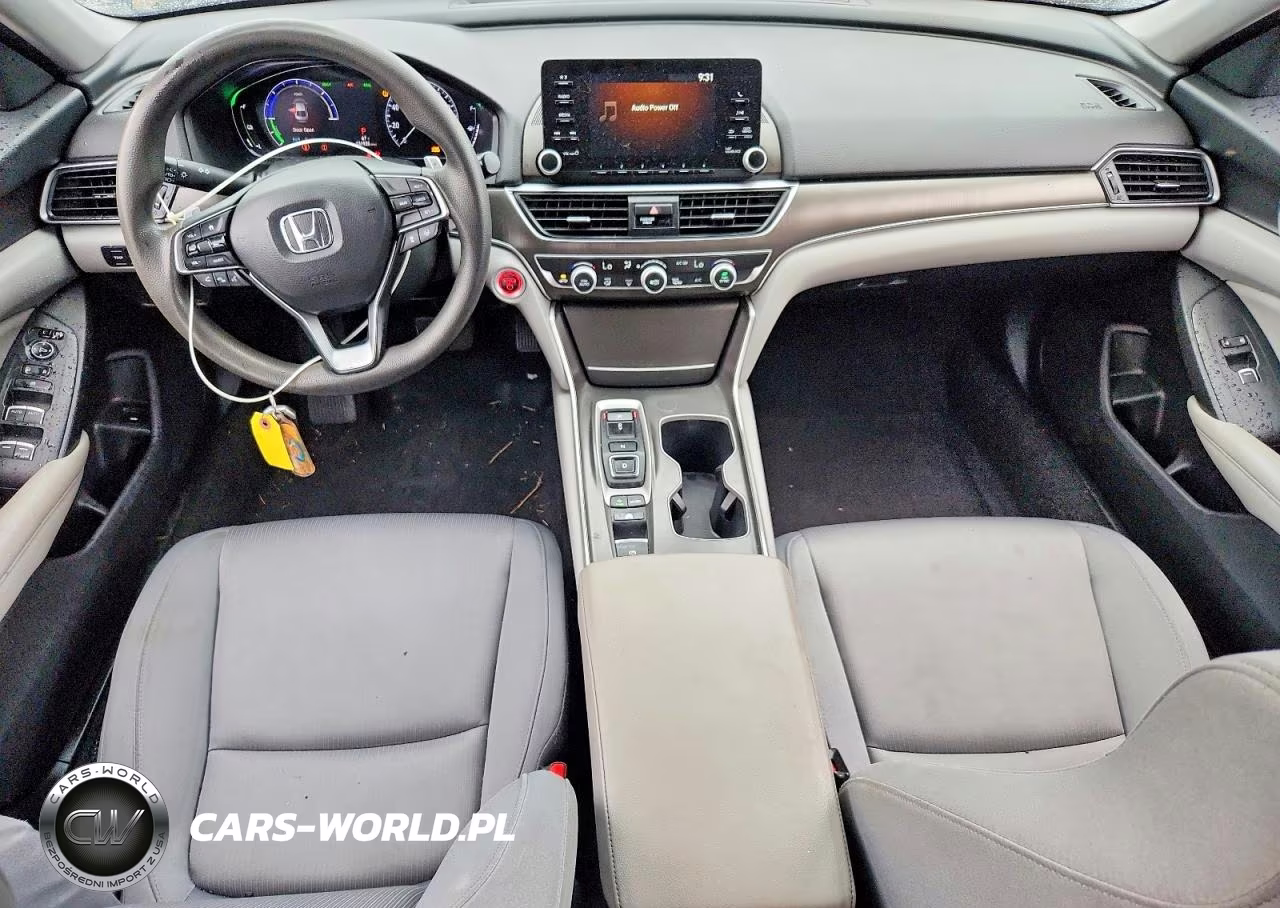 2019 Honda Accord Hybrid VIN:1HGCV3F11KA019686 - 8