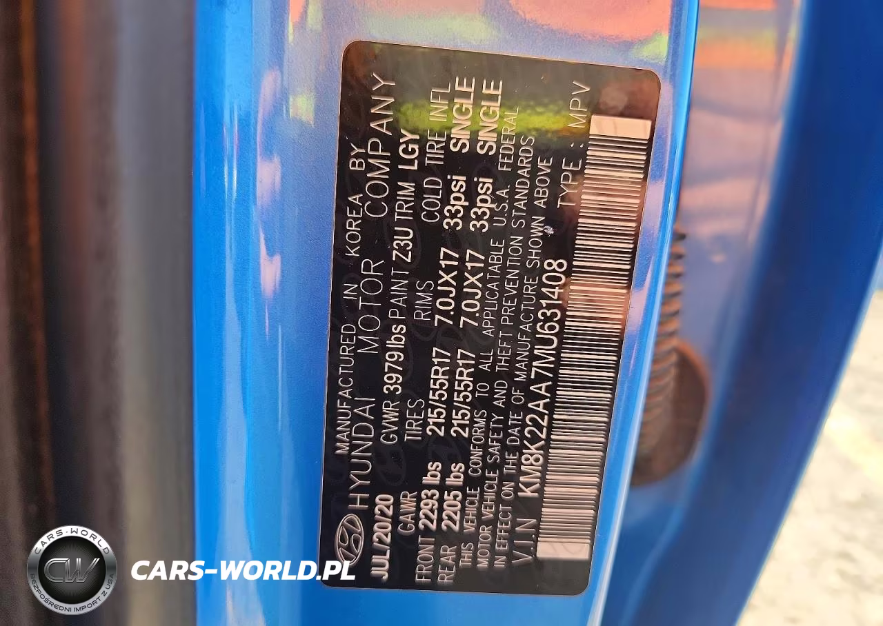 2021 Hyundai Kona Sel VIN:KM8K22AA7MU631408 - 13