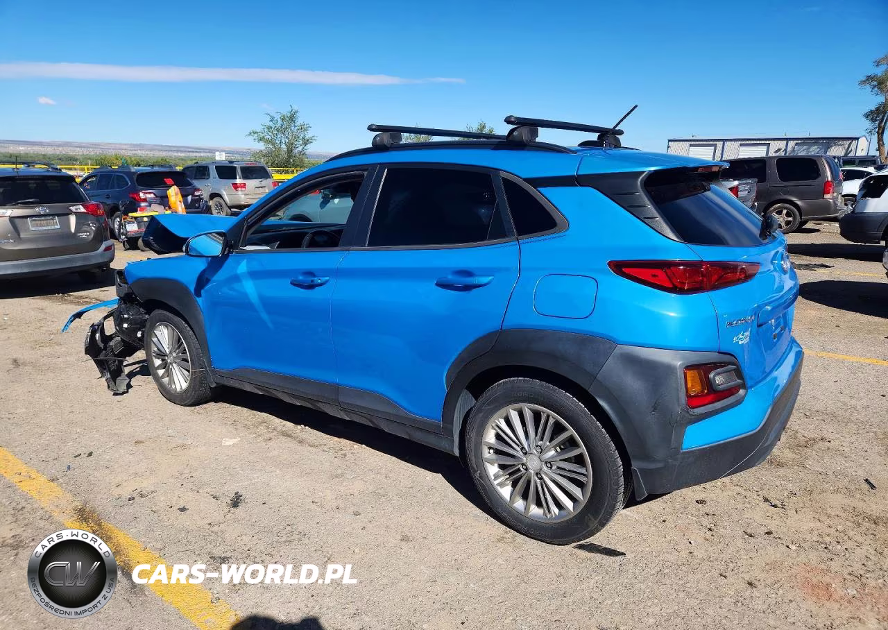 2021 Hyundai Kona Sel VIN:KM8K22AA7MU631408 - 2