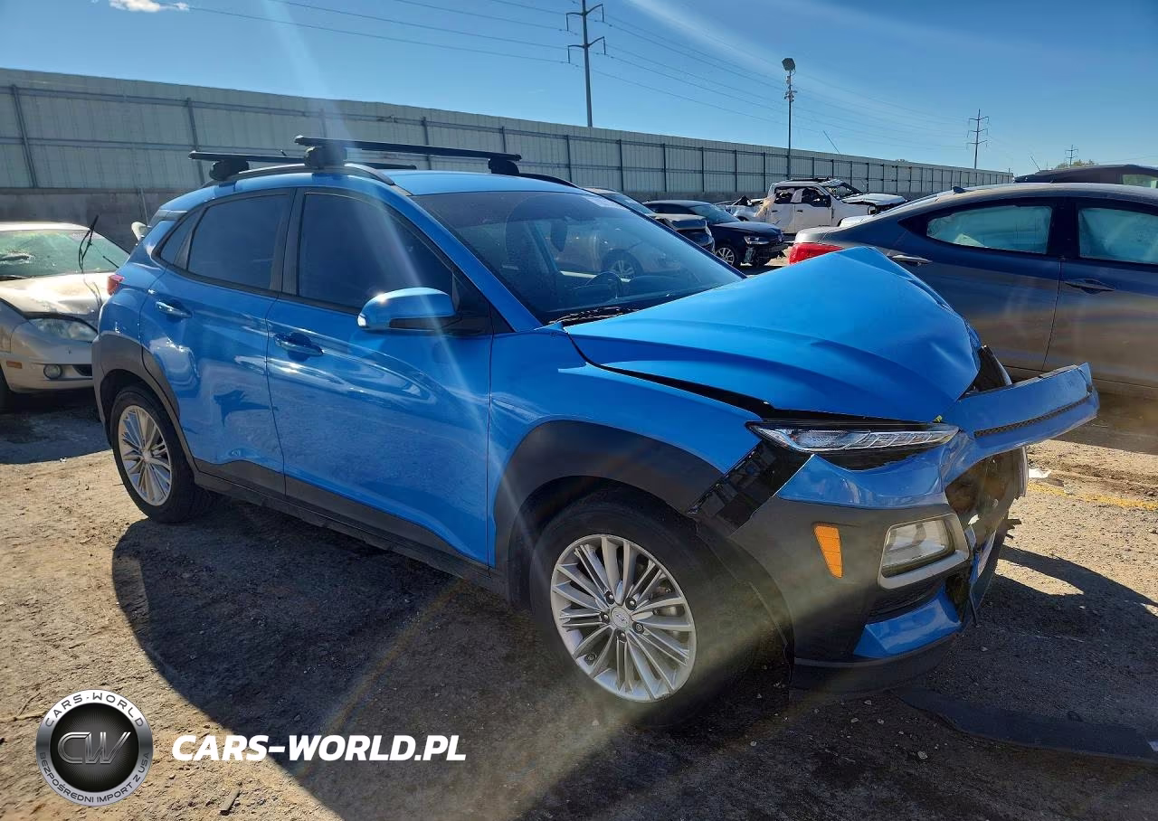 2021 Hyundai Kona Sel VIN:KM8K22AA7MU631408 - 4