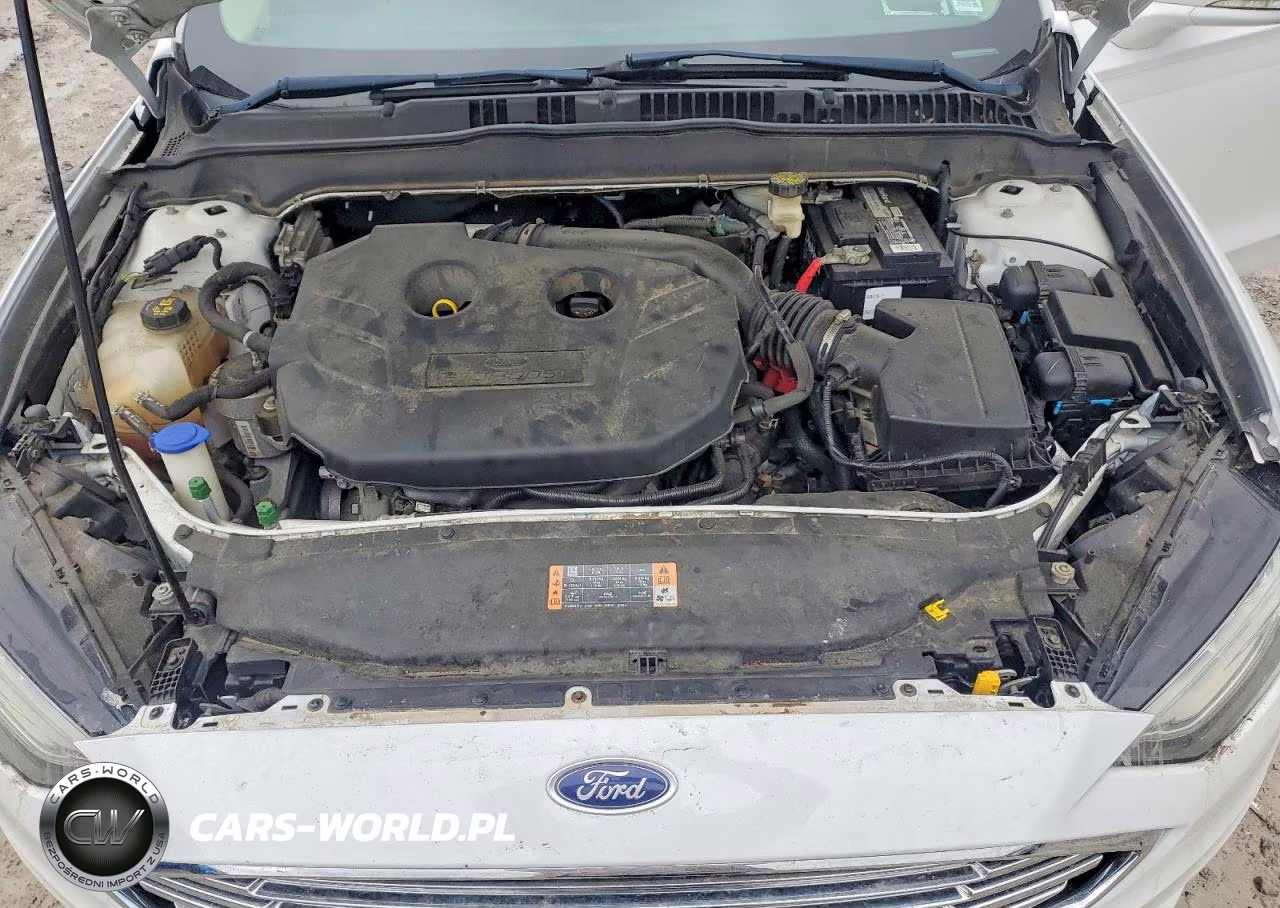 2017 Ford Fusion Se VIN:3FA6P0T97HR237232 - 11