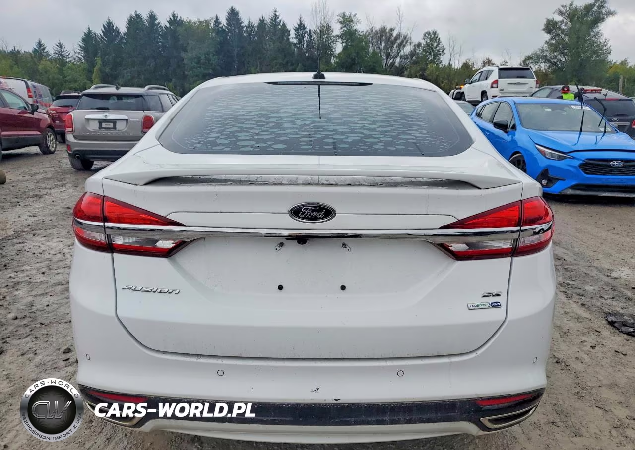 2017 Ford Fusion Se VIN:3FA6P0T97HR237232 - 6