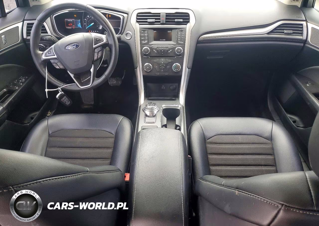 2017 Ford Fusion Se VIN:3FA6P0T97HR237232 - 8