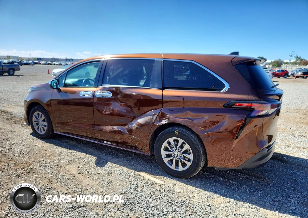 2023 Toyota Sienna Le VIN:5TDKRKEC1PS139753 - 2