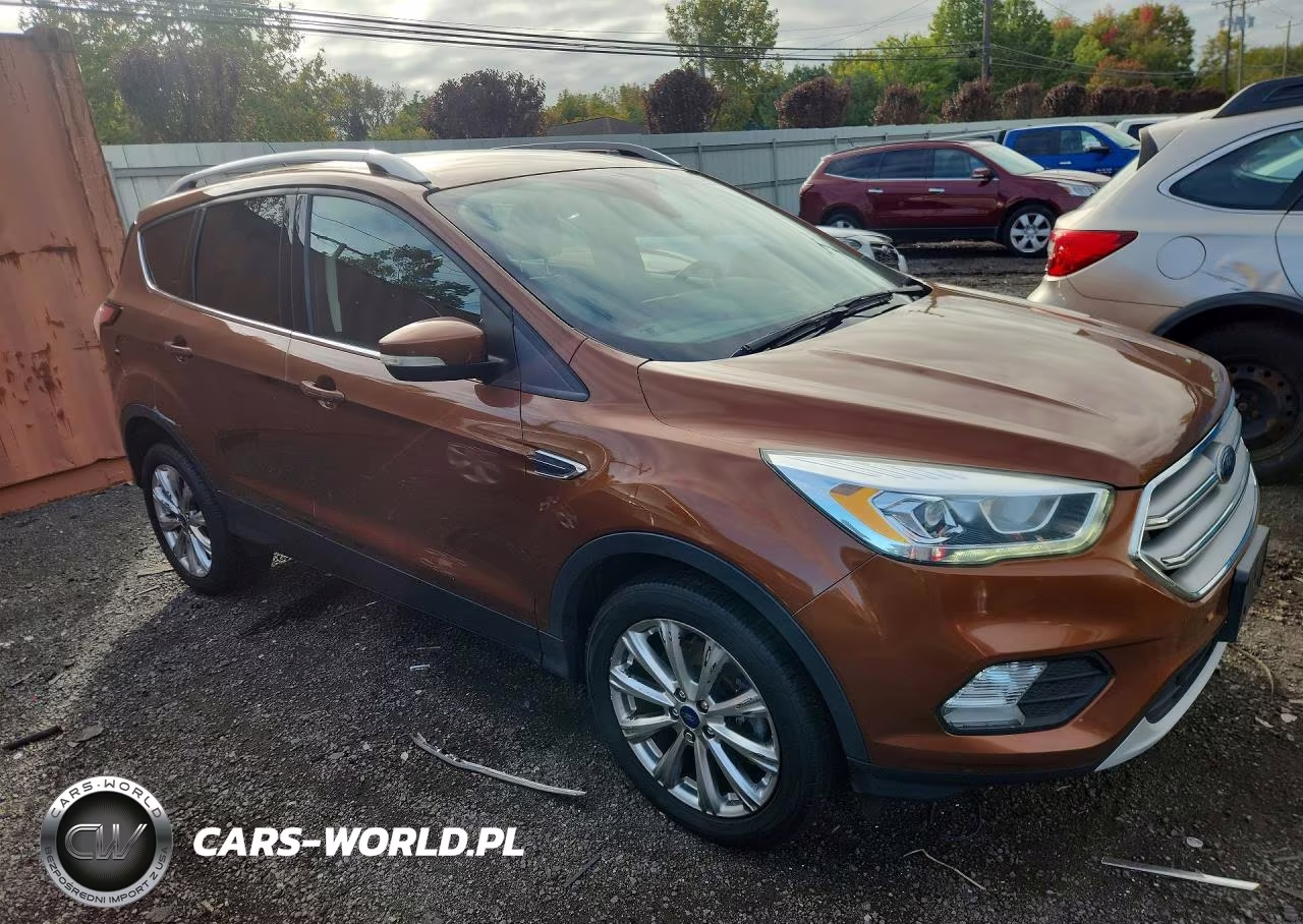 2017 Ford Escape Titanium VIN:1FMCU9J9XHUE25356 - 4