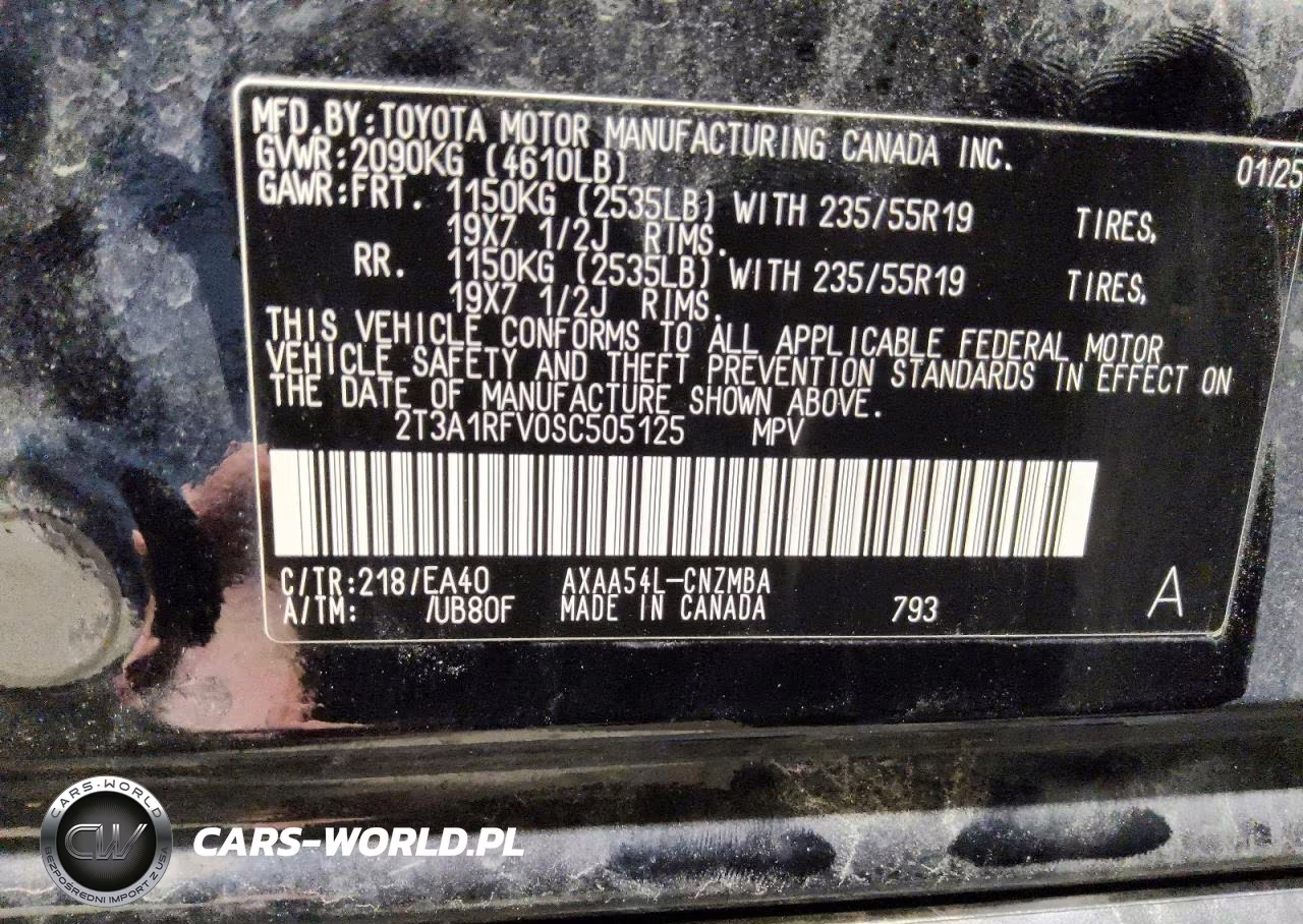 2025 Toyota Rav4 Xle Premium VIN:2T3A1RFV0SC505125 - 13