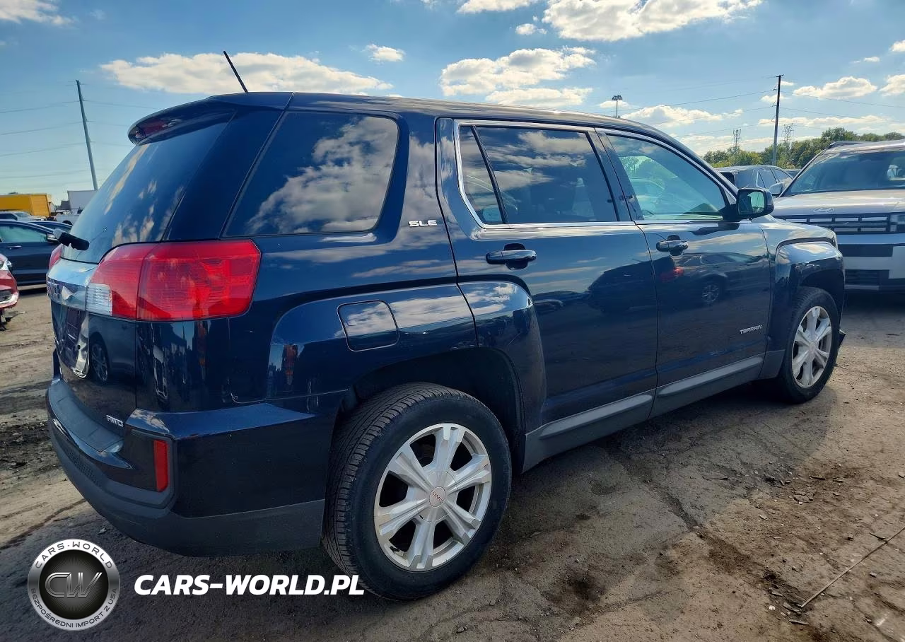 2017 GMC Terrain Sle VIN:2GKFLSEK4H6201754 - 3
