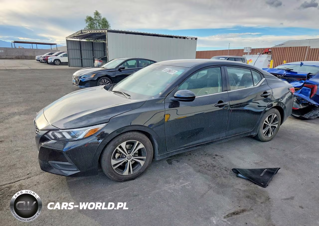 2022 Nissan Sentra Sv VIN:3N1AB8CV1NY285764 - 1