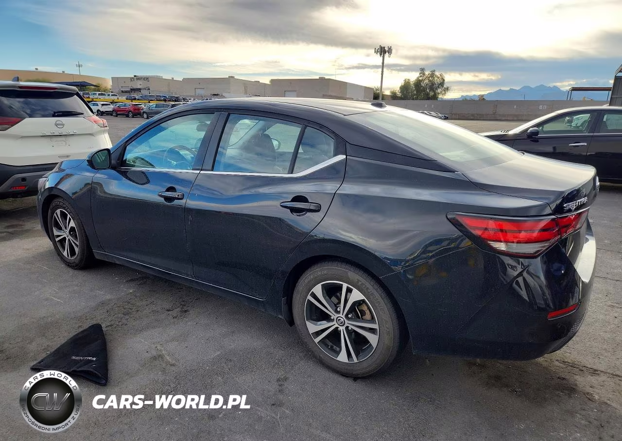 2022 Nissan Sentra Sv VIN:3N1AB8CV1NY285764 - 2