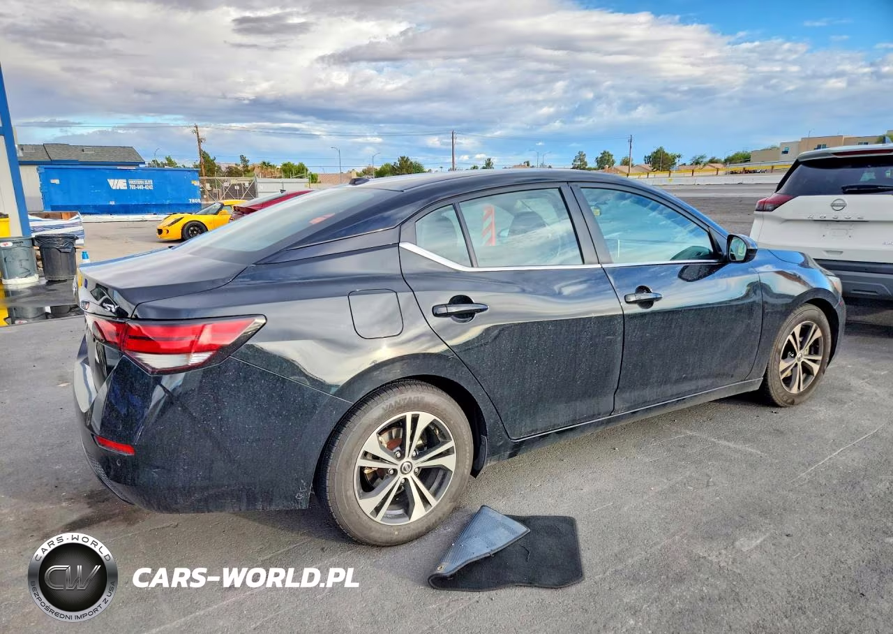 2022 Nissan Sentra Sv VIN:3N1AB8CV1NY285764 - 3
