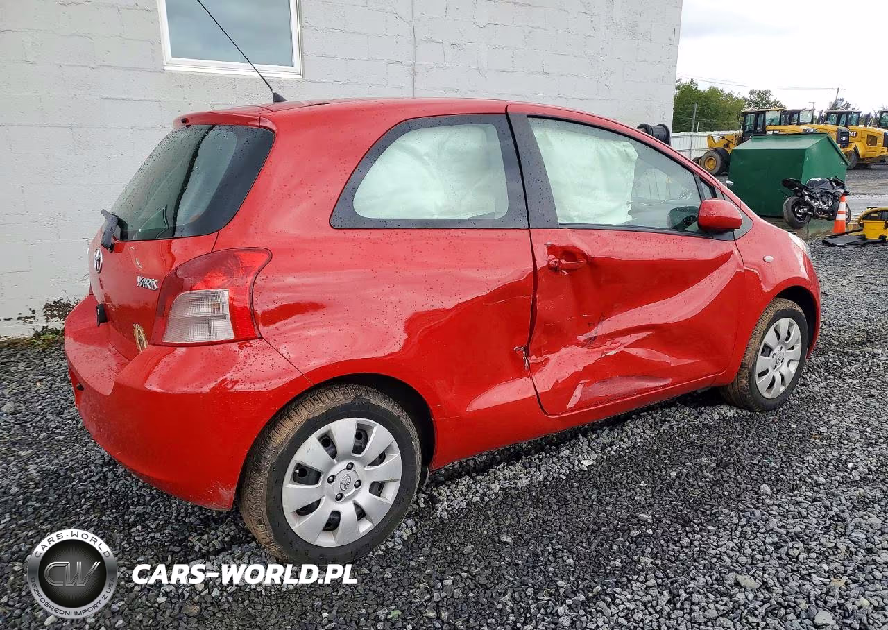 2008 Toyota Yaris Base VIN:JTDJT903785212399 - 3