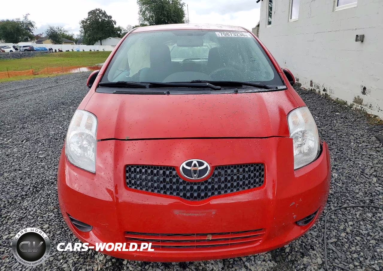 2008 Toyota Yaris Base VIN:JTDJT903785212399 - 5