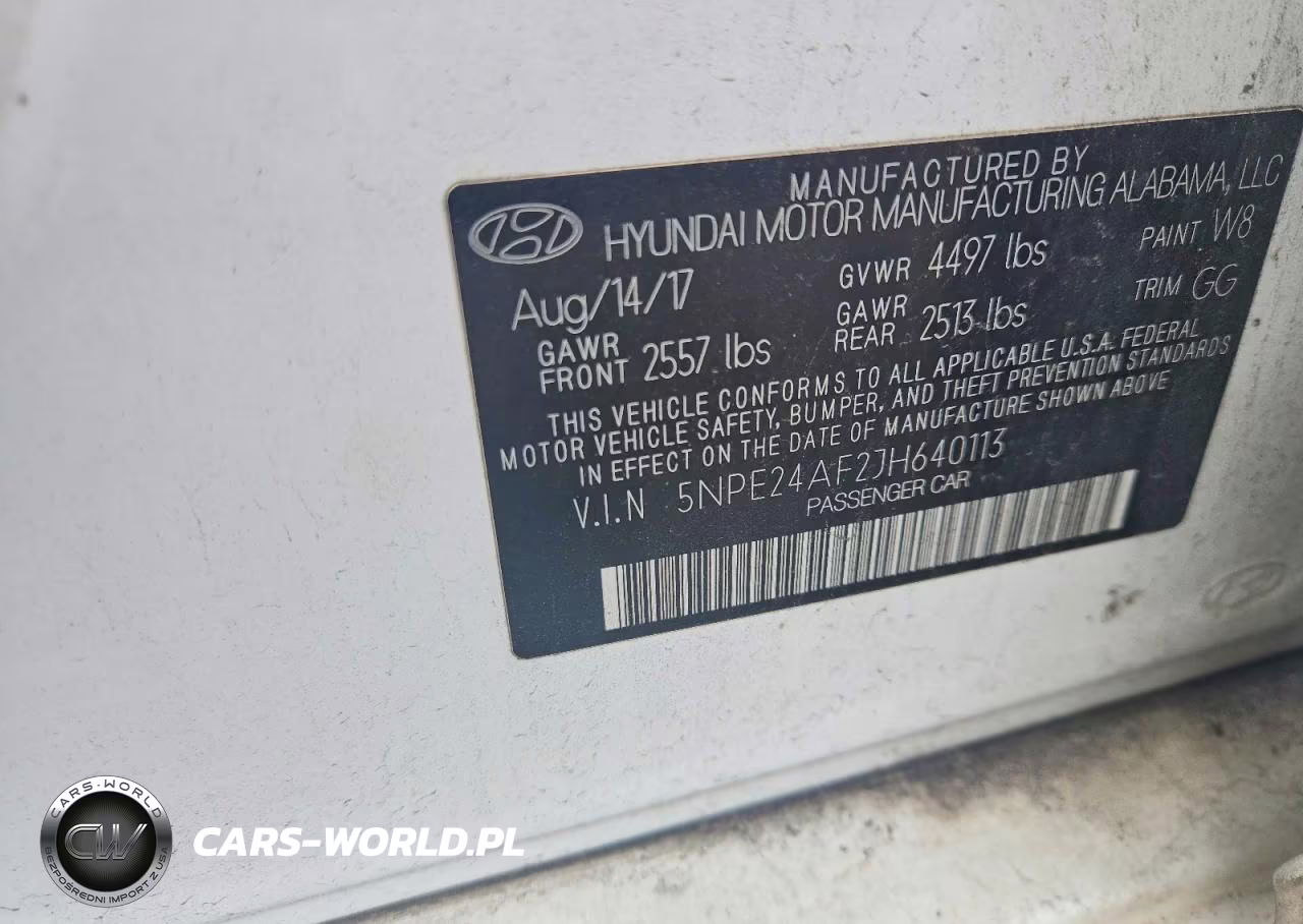 2018 Hyundai Sonata Se VIN:5NPE24AF2JH640113 - 12
