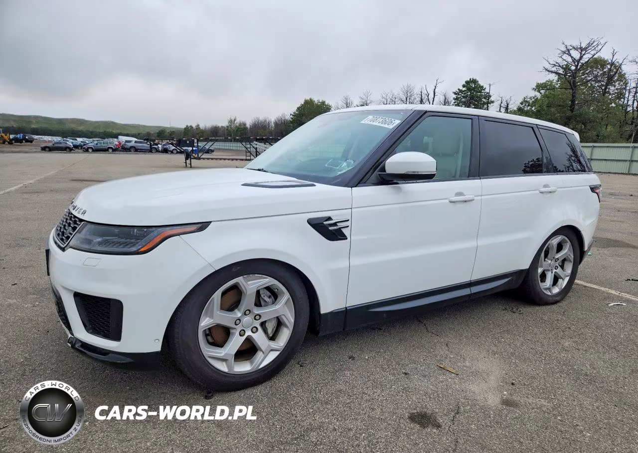 2019 Land Rover Range Rover Sport Hse VIN:SALWR2RV6KA842289 - 1