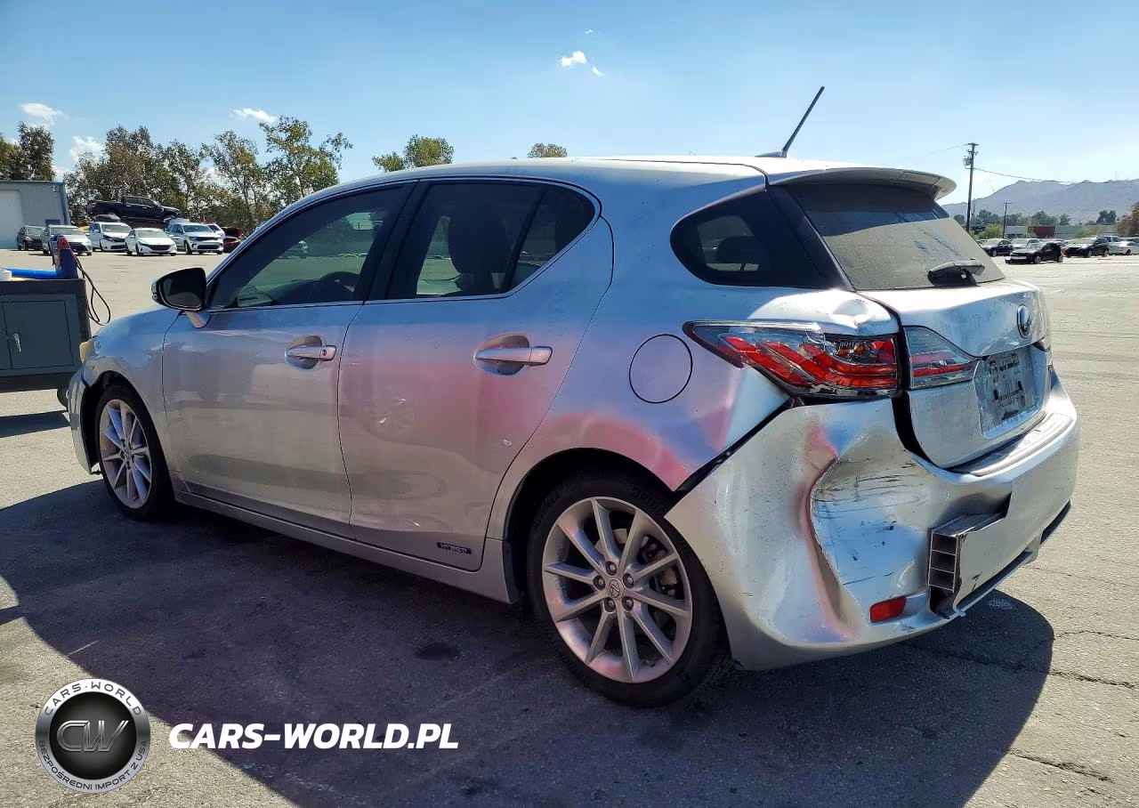 2013 Lexus Ct 200 VIN:JTHKD5BH1D2165304 - 2