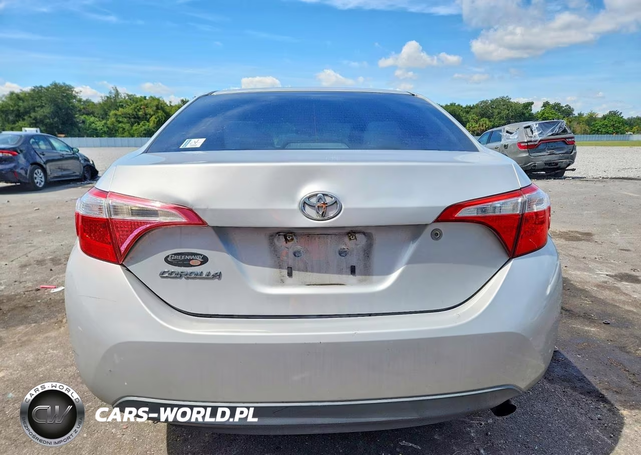 2015 Toyota Corolla L VIN:2T1BURHE9FC375630 - 6