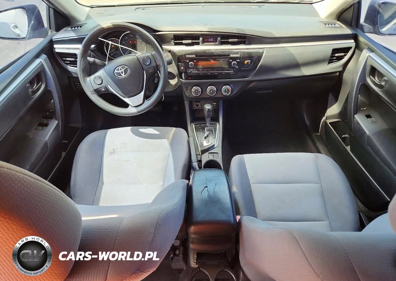2015 Toyota Corolla L VIN:2T1BURHE9FC375630 - 8