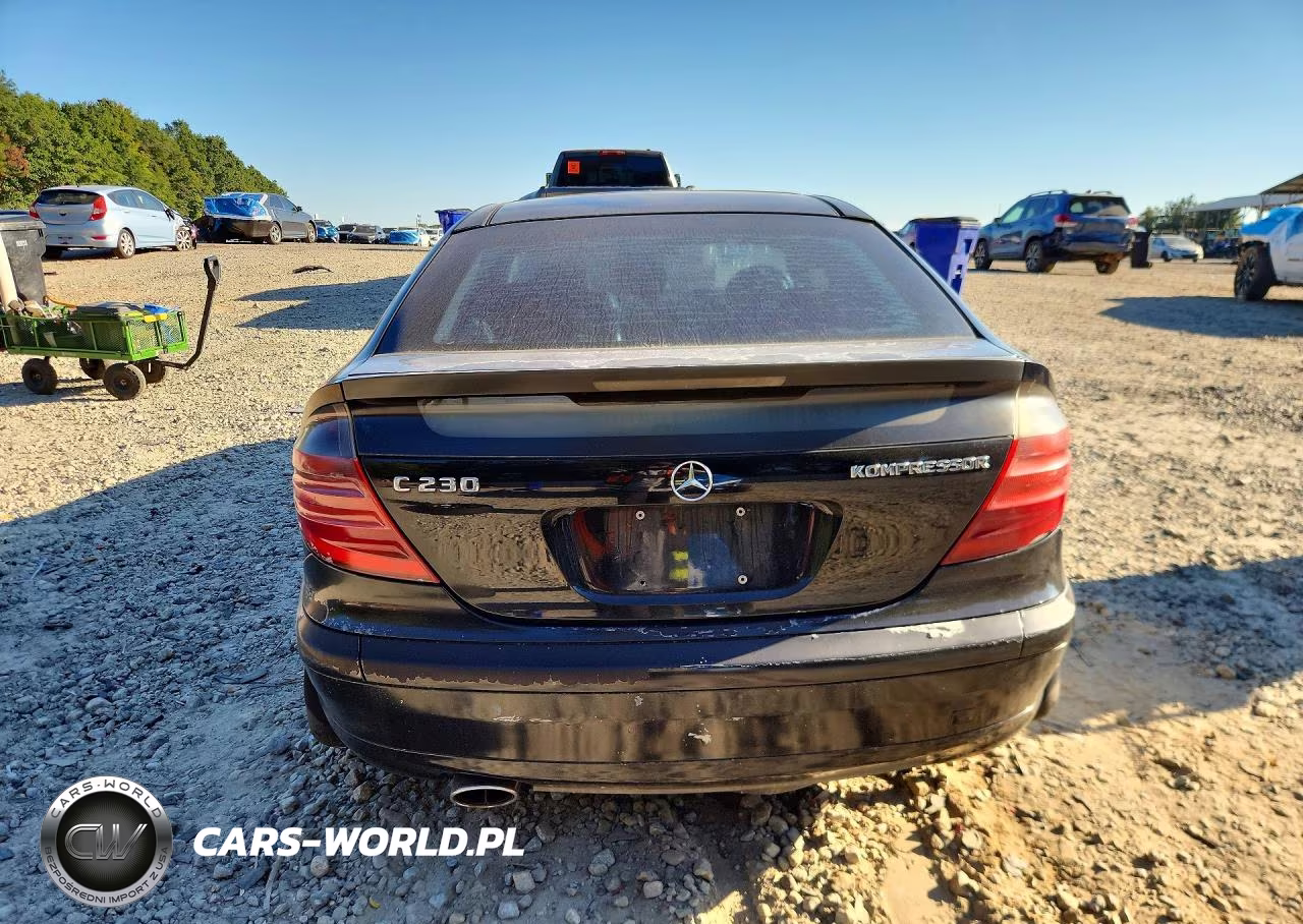 2002 Mercedes-Benz C 230K Sport Coupe VIN:WDBRN47J72A274192 - 6