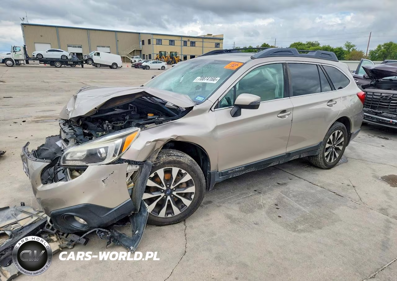 2017 Subaru Outback 2.5I Limited VIN:4S4BSANC7H3326220 - 1