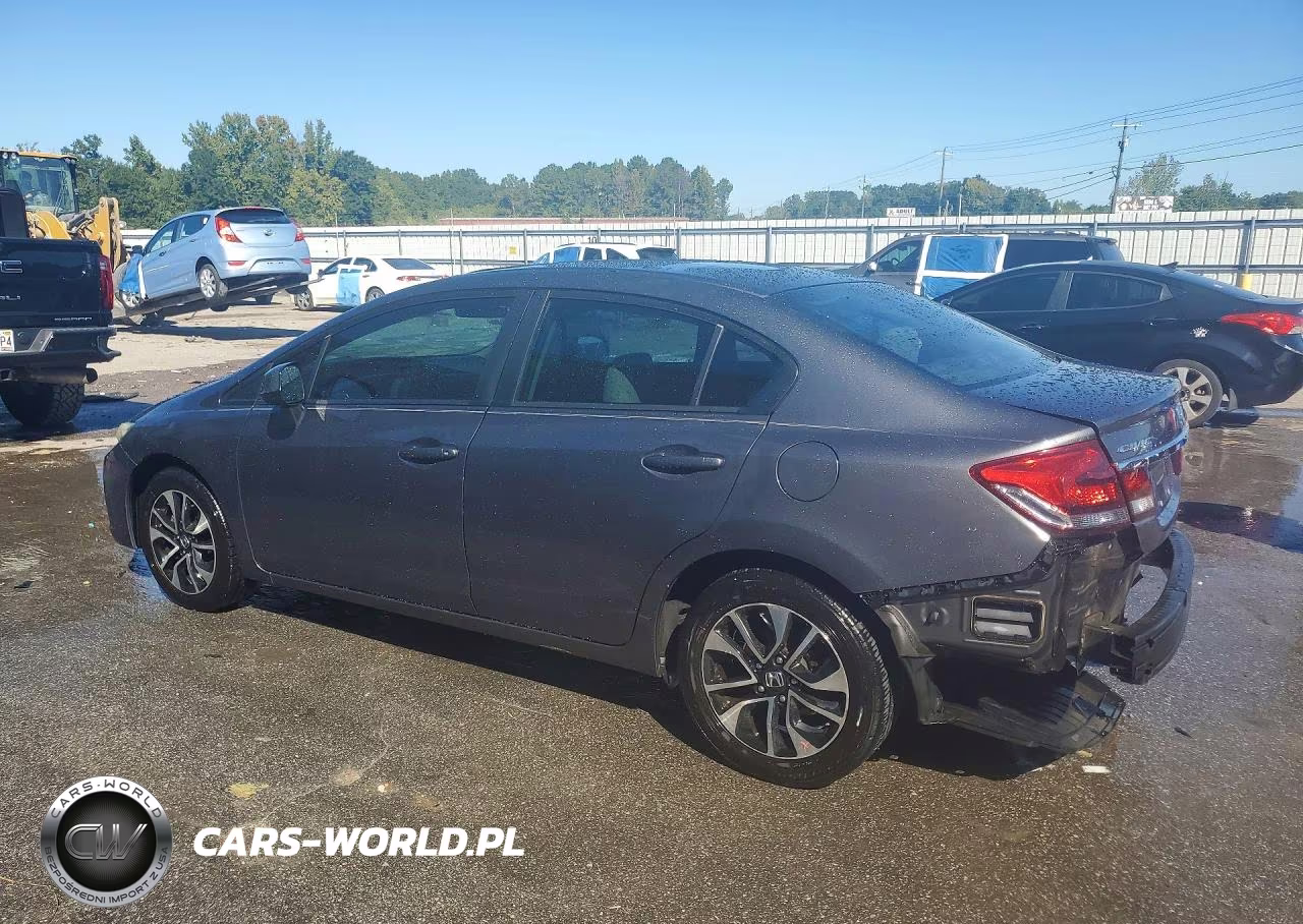 2013 Honda Civic Ex VIN:2HGFB2F89DH522318 - 2