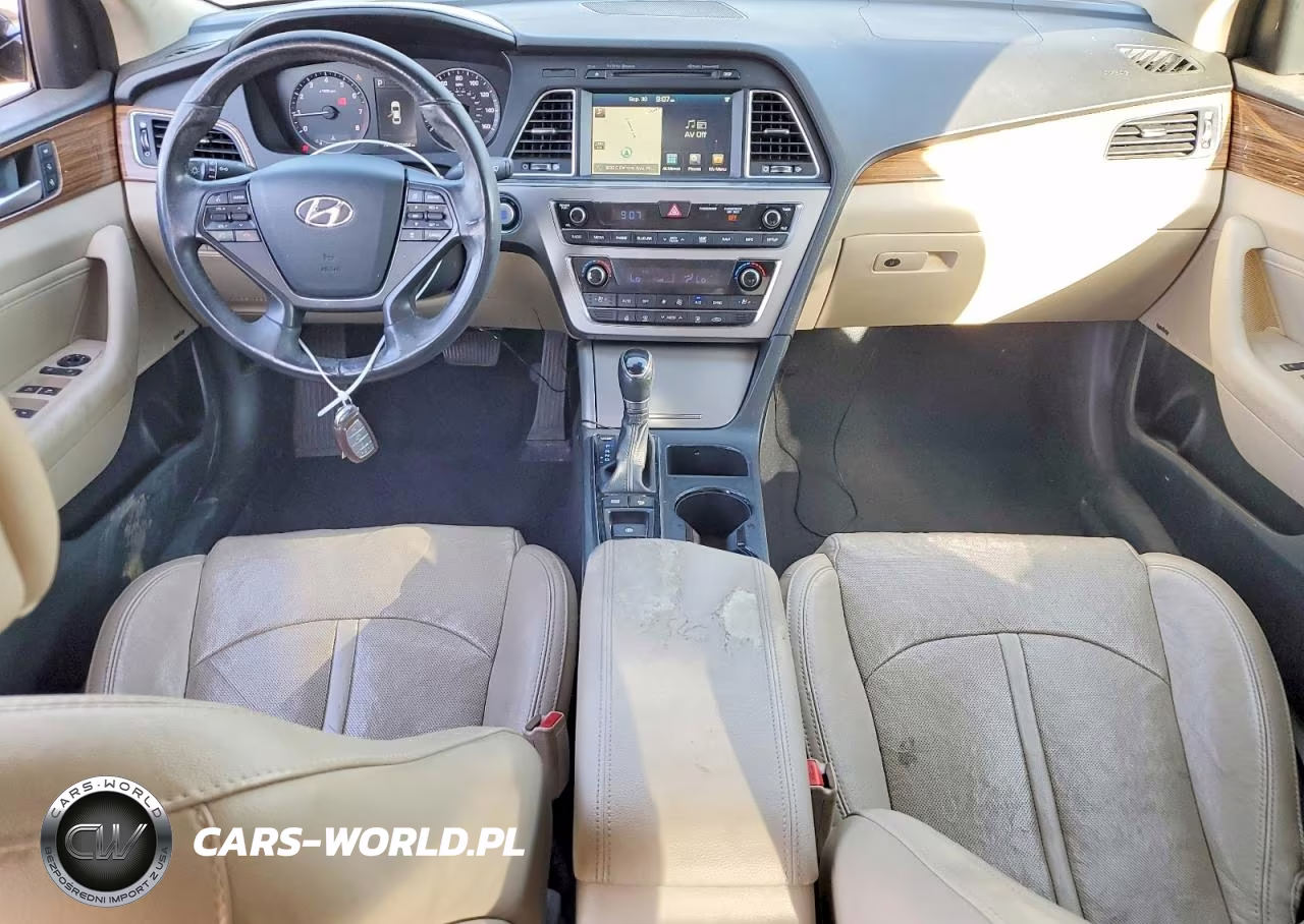 2015 Hyundai Sonata Limited VIN:5NPE34AF4FH164631 - 8