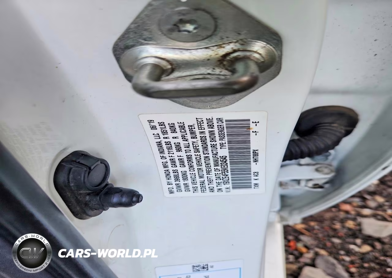 2019 Honda Insight Ex VIN:19XZE4F55KE034545 - 12