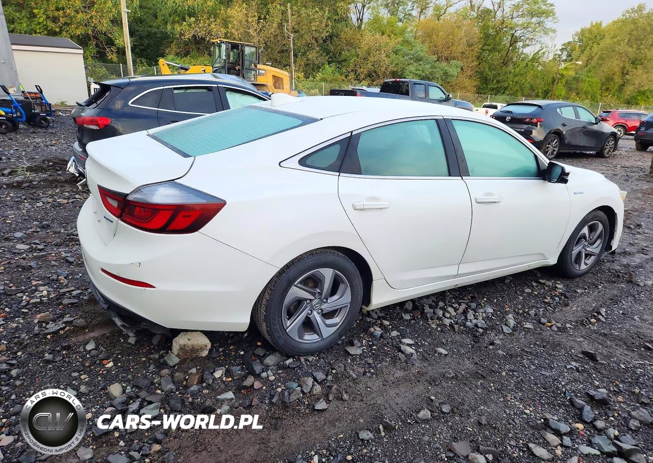 2019 Honda Insight Ex VIN:19XZE4F55KE034545 - 3
