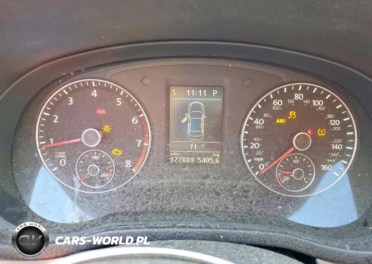 2012 Volkswagen Passat Se VIN:1VWBH7A38CC067836 - 9