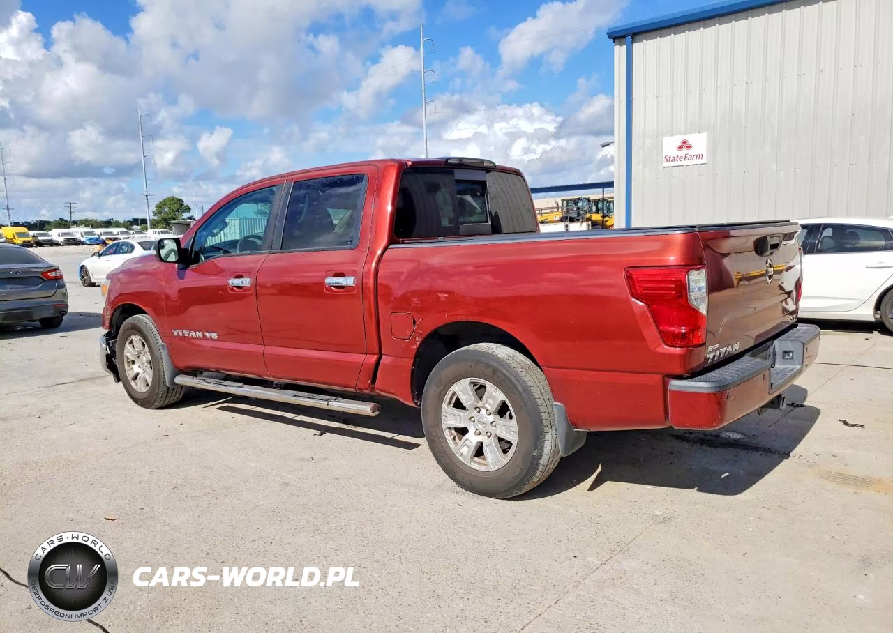2018 Nissan Titan Sv VIN:1N6AA1E60JN543886 - 2