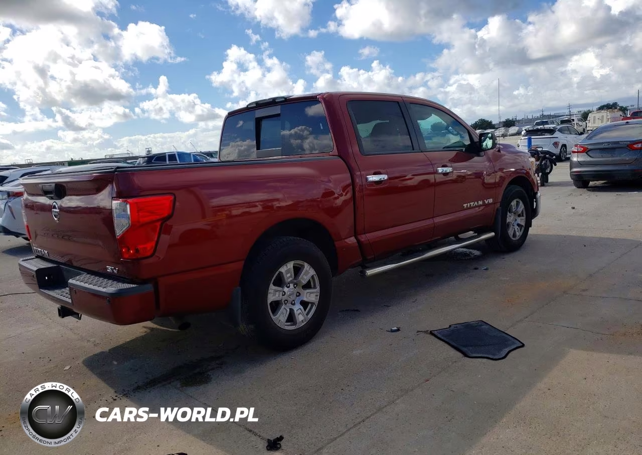 2018 Nissan Titan Sv VIN:1N6AA1E60JN543886 - 3
