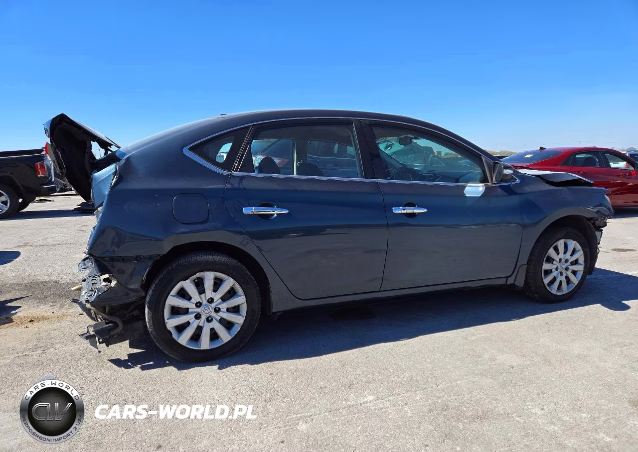 2016 Nissan Sentra Sv VIN:3N1AB7AP7GL662581 - 3