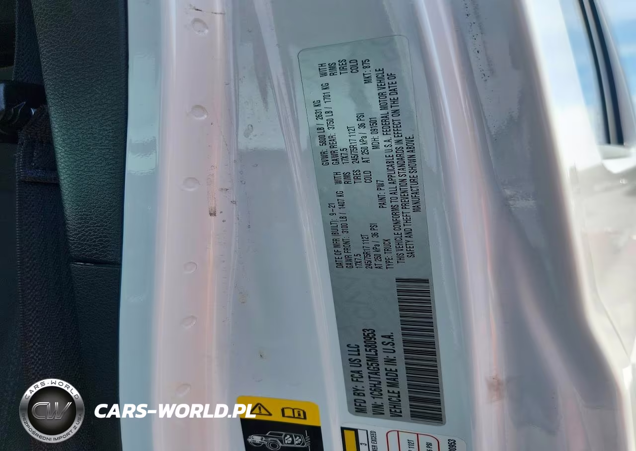 2021 Jeep Gladiator Sport VIN:1C6HJTAG5ML580953 - 13