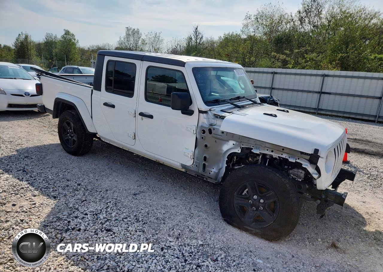 2021 Jeep Gladiator Sport VIN:1C6HJTAG5ML580953 - 4