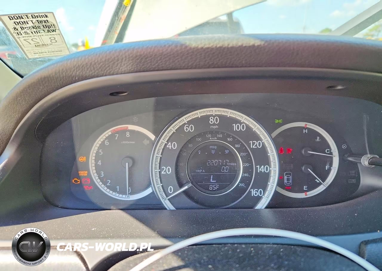 2013 Honda Accord Exl VIN:1HGCR2F84DA046850 - 9