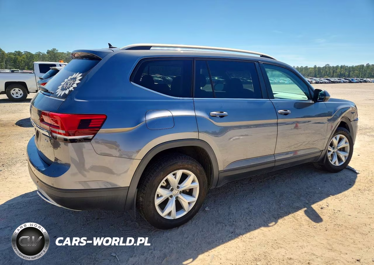 2018 Volkswagen Atlas Se VIN:1V2DR2CA6JC512450 - 3