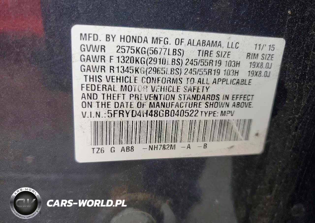 2016 Acura Mdx Technology VIN:5FRYD4H48GB040522 - 12
