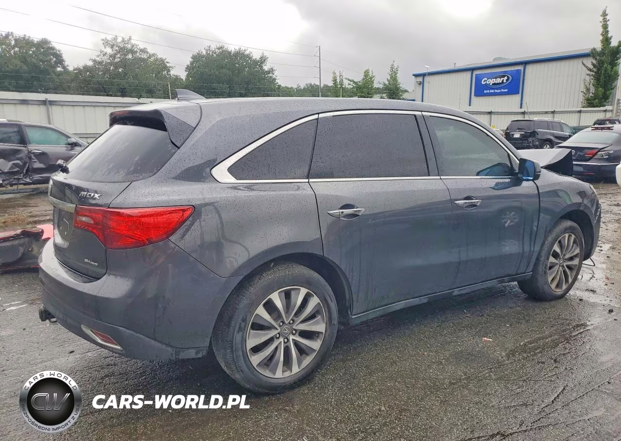 2016 Acura Mdx Technology VIN:5FRYD4H48GB040522 - 3