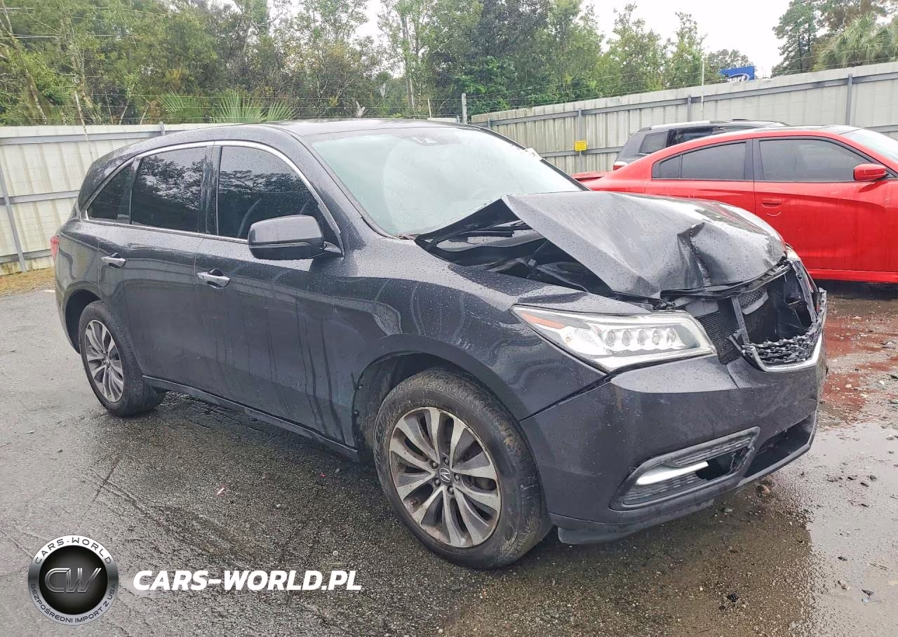 2016 Acura Mdx Technology VIN:5FRYD4H48GB040522 - 4