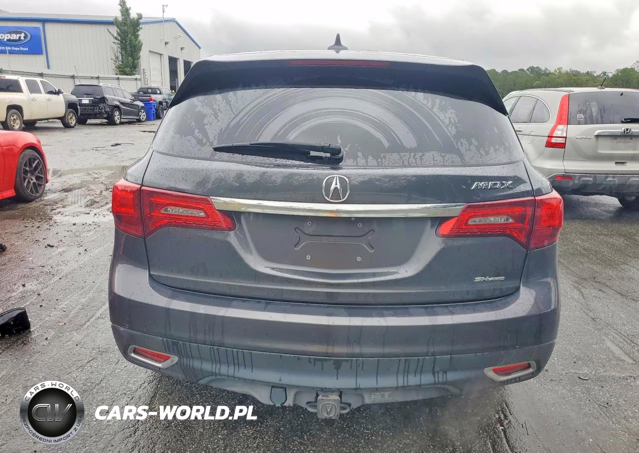 2016 Acura Mdx Technology VIN:5FRYD4H48GB040522 - 6