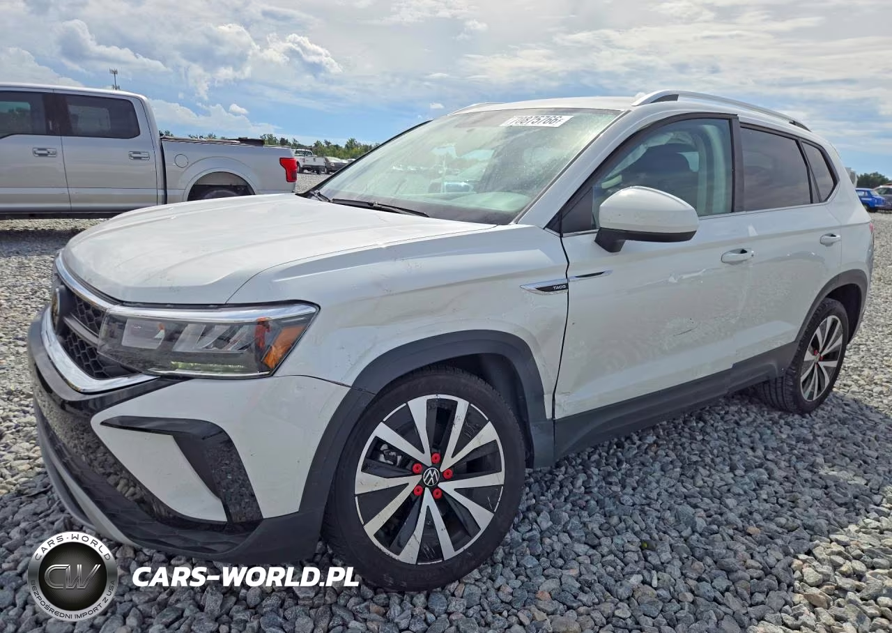 2022 Volkswagen Taos Se VIN:3VVRX7B24NM095498 - 1