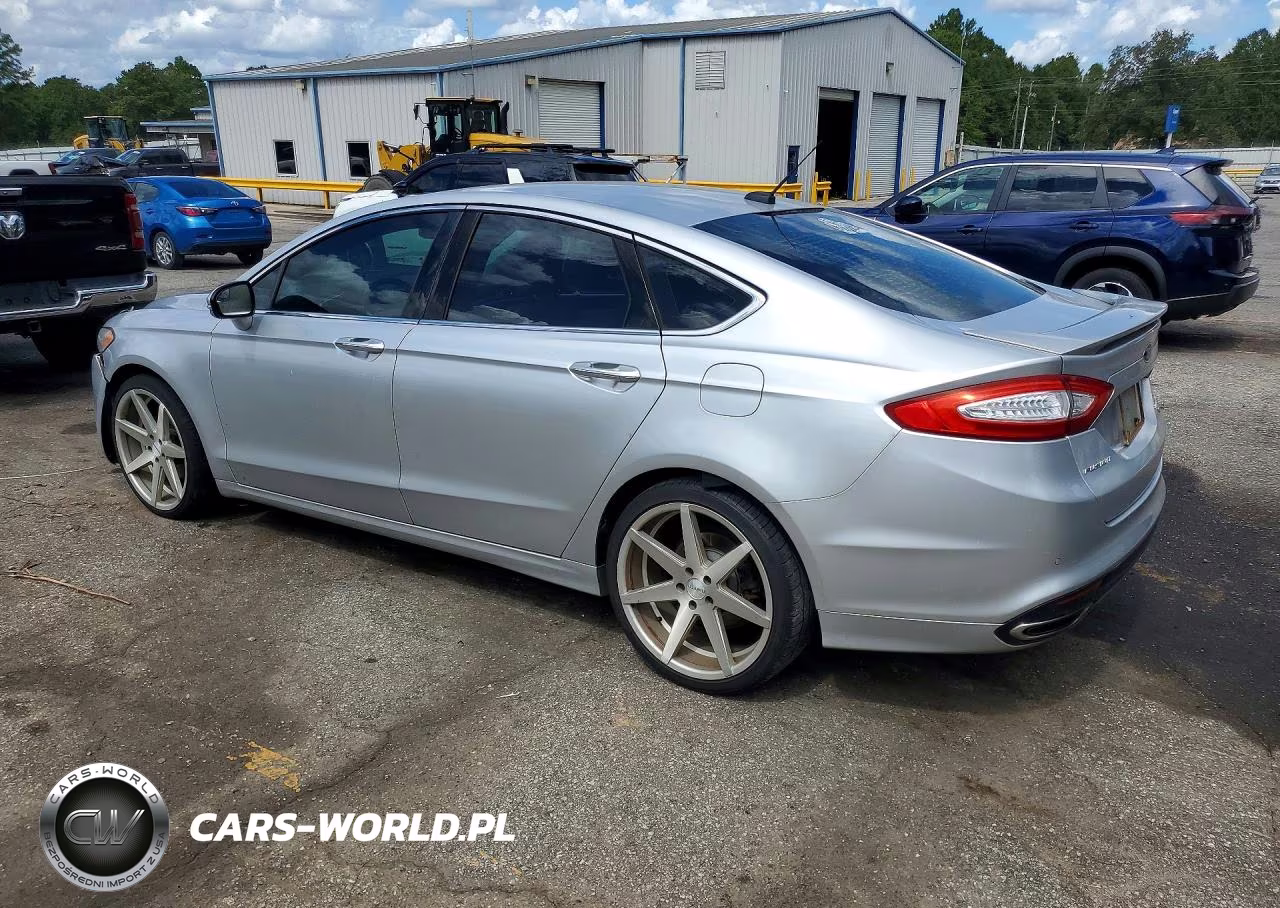 2016 Ford Fusion Titanium VIN:3FA6P0K91GR158672 - 2