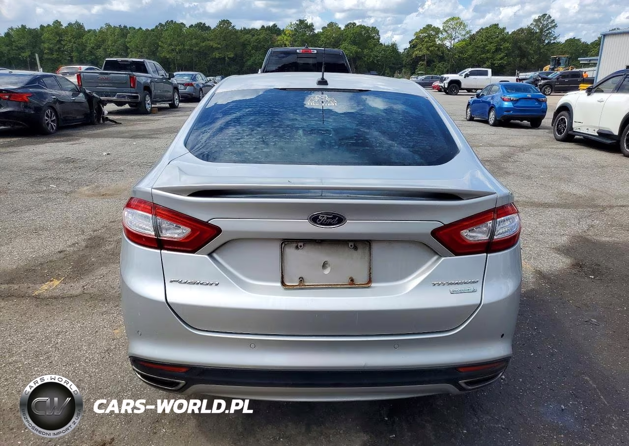 2016 Ford Fusion Titanium VIN:3FA6P0K91GR158672 - 6
