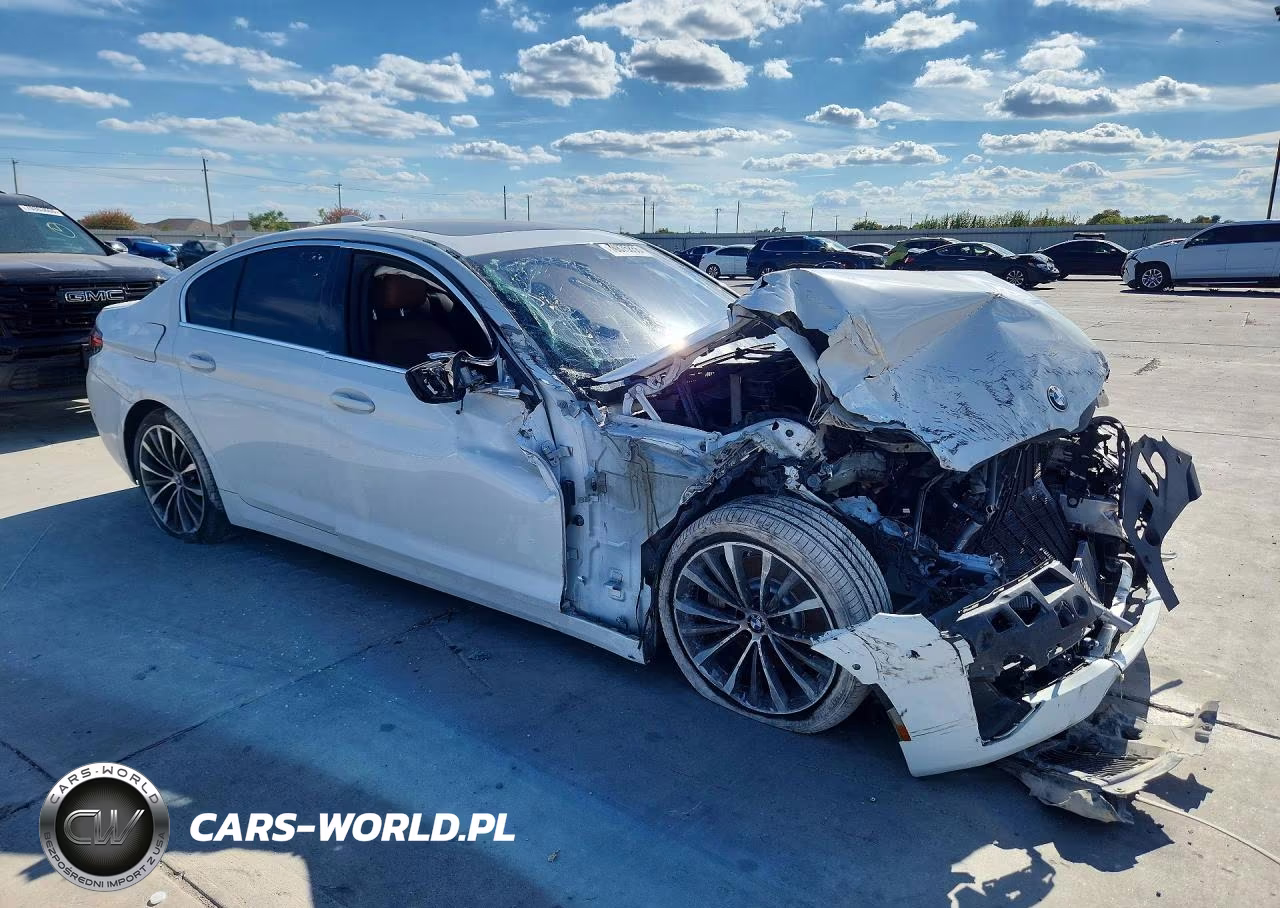 2021 BMW 530 I VIN:WBA53BH0XMWX16482 - 4