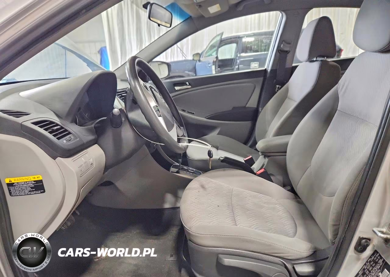 2013 Hyundai Accent Gls VIN:KMHCU4AE6DU320744 - 7