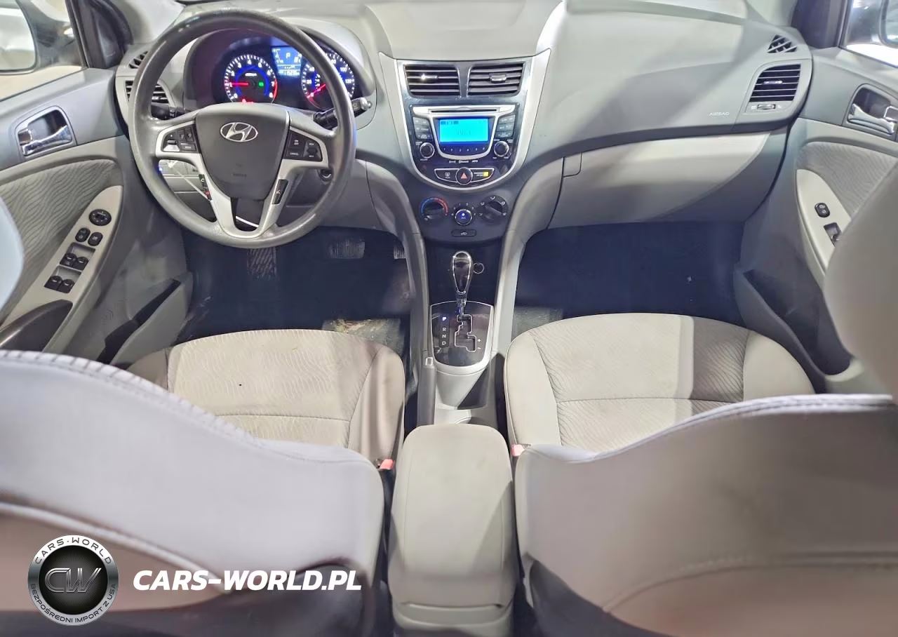2013 Hyundai Accent Gls VIN:KMHCU4AE6DU320744 - 8