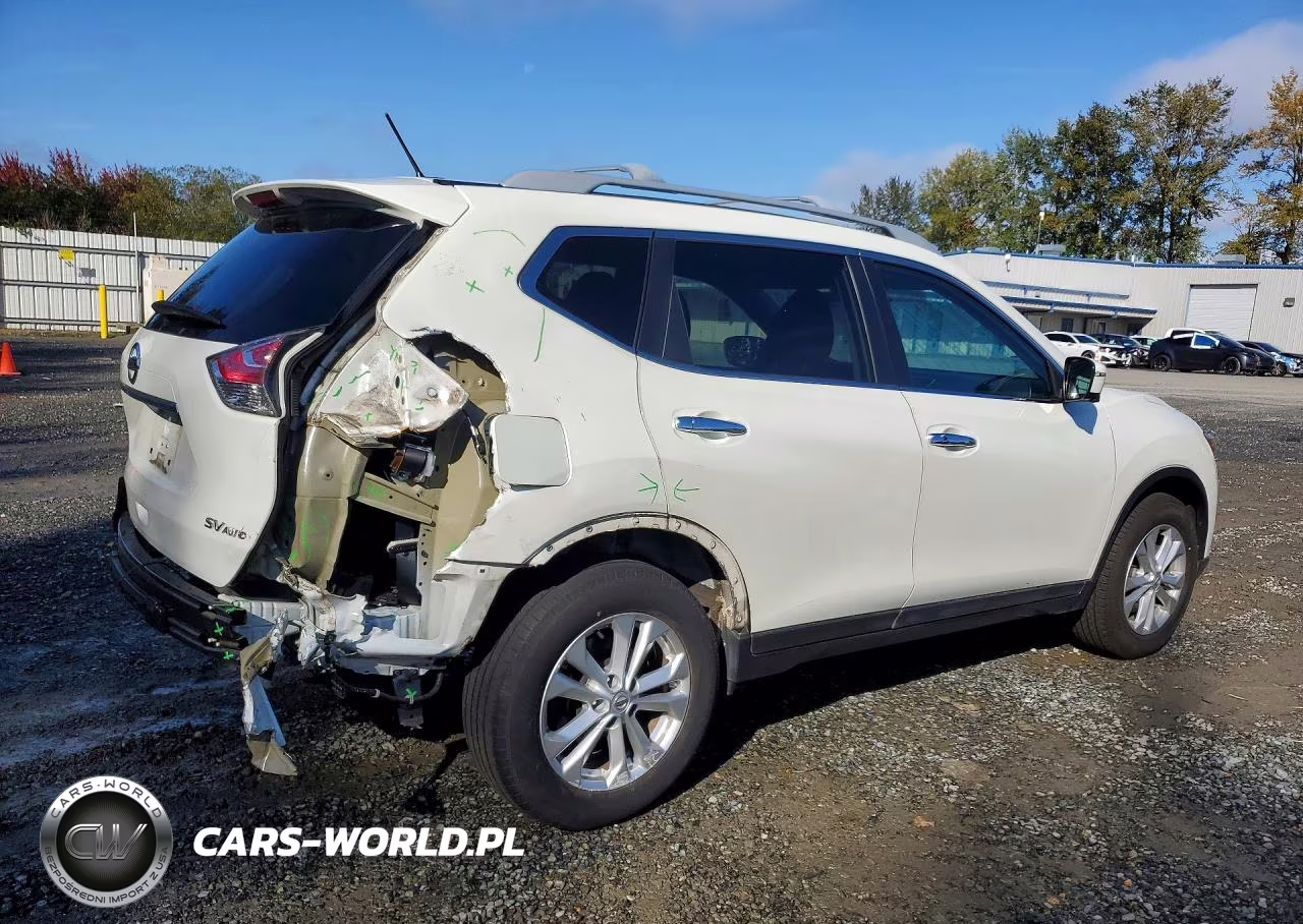 2016 Nissan Rogue Sv VIN:5N1AT2MM5GC880444 - 3