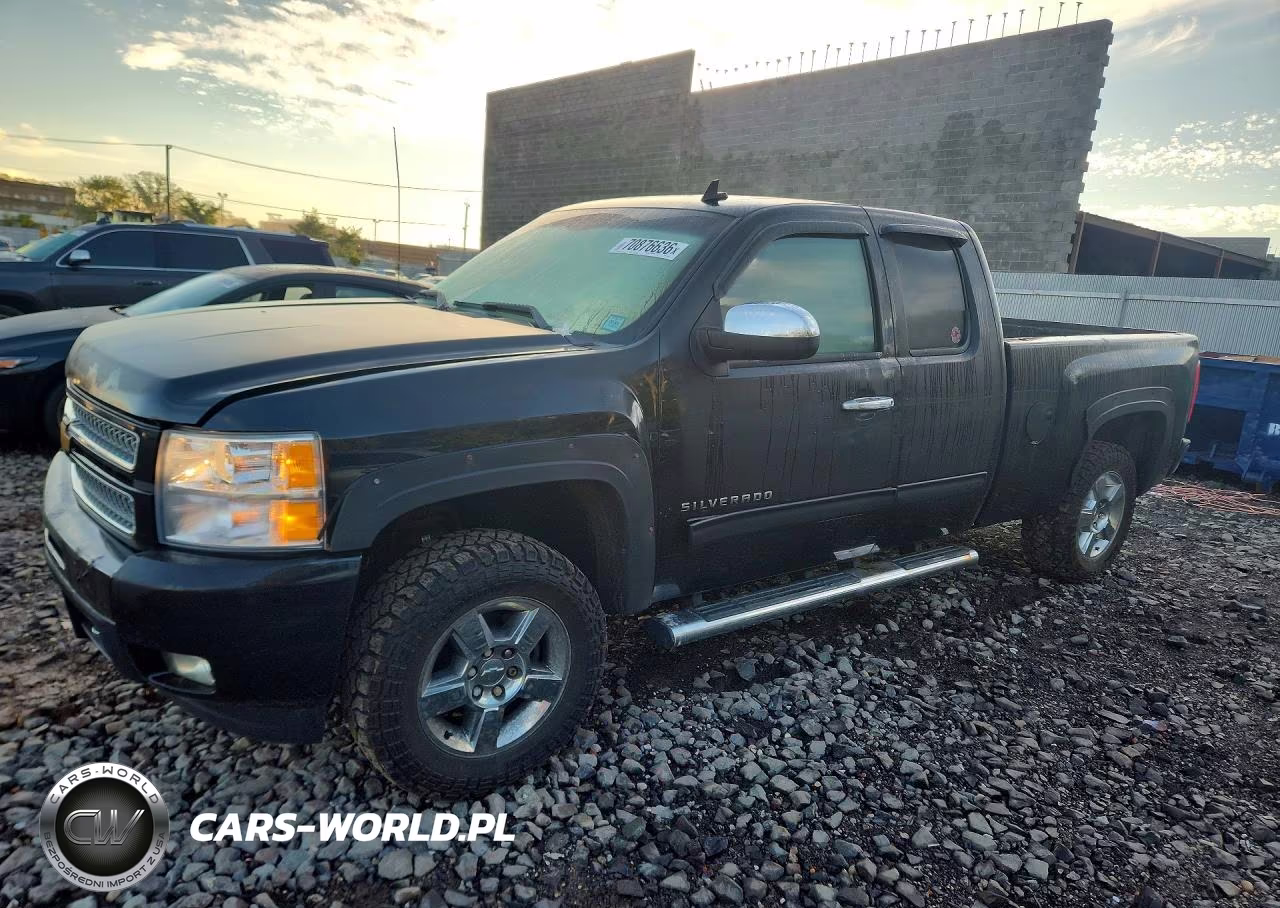2013 Chevrolet Silverado K1500 Ltz VIN:1GCRKTE79DZ374343 - 1