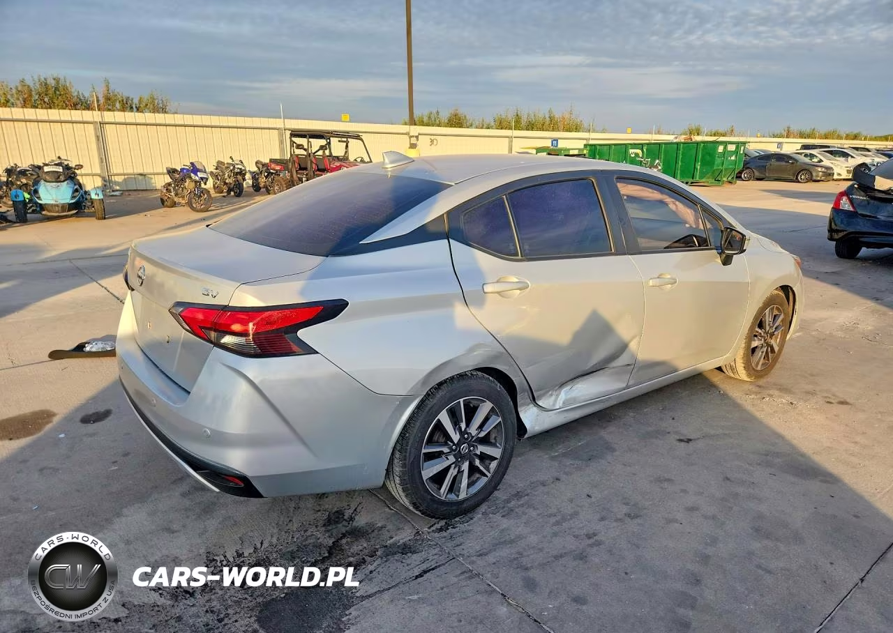 2021 Nissan Versa Sv VIN:3N1CN8EV8ML832103 - 3