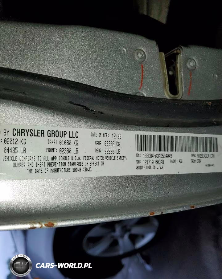 2010 Dodge Caliber Sxt VIN:1B3CB4HA3AD534049 - 13