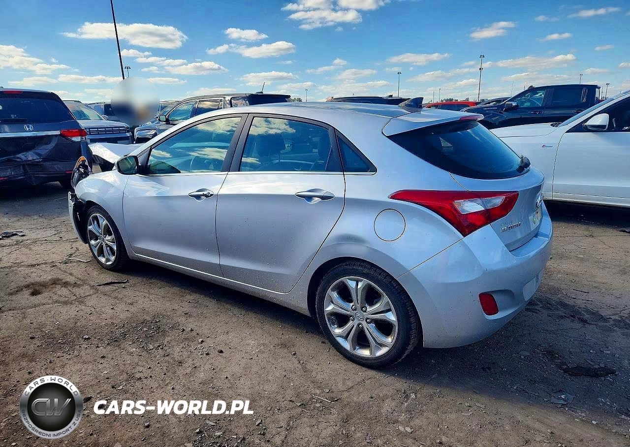 2013 Hyundai Elantra Gt Base VIN:KMHD35LE9DU123030 - 2